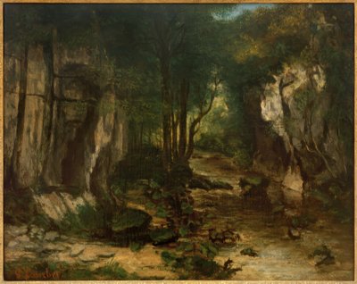 ブラックウェルクリーク 作： Gustave Courbet